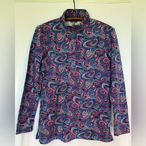 T by Talbots, Small, 1/4 button front